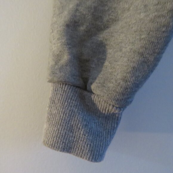 CHIARA FERRAGNI Pierced Wink Flirting Cropped Sweatshirt Heathered Gray - Size S - Picture 4 of 16